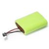 Akku LiFePO4 3,2 V 4500 mAh - Baugröße 18650 flach mit Stecker schwarz