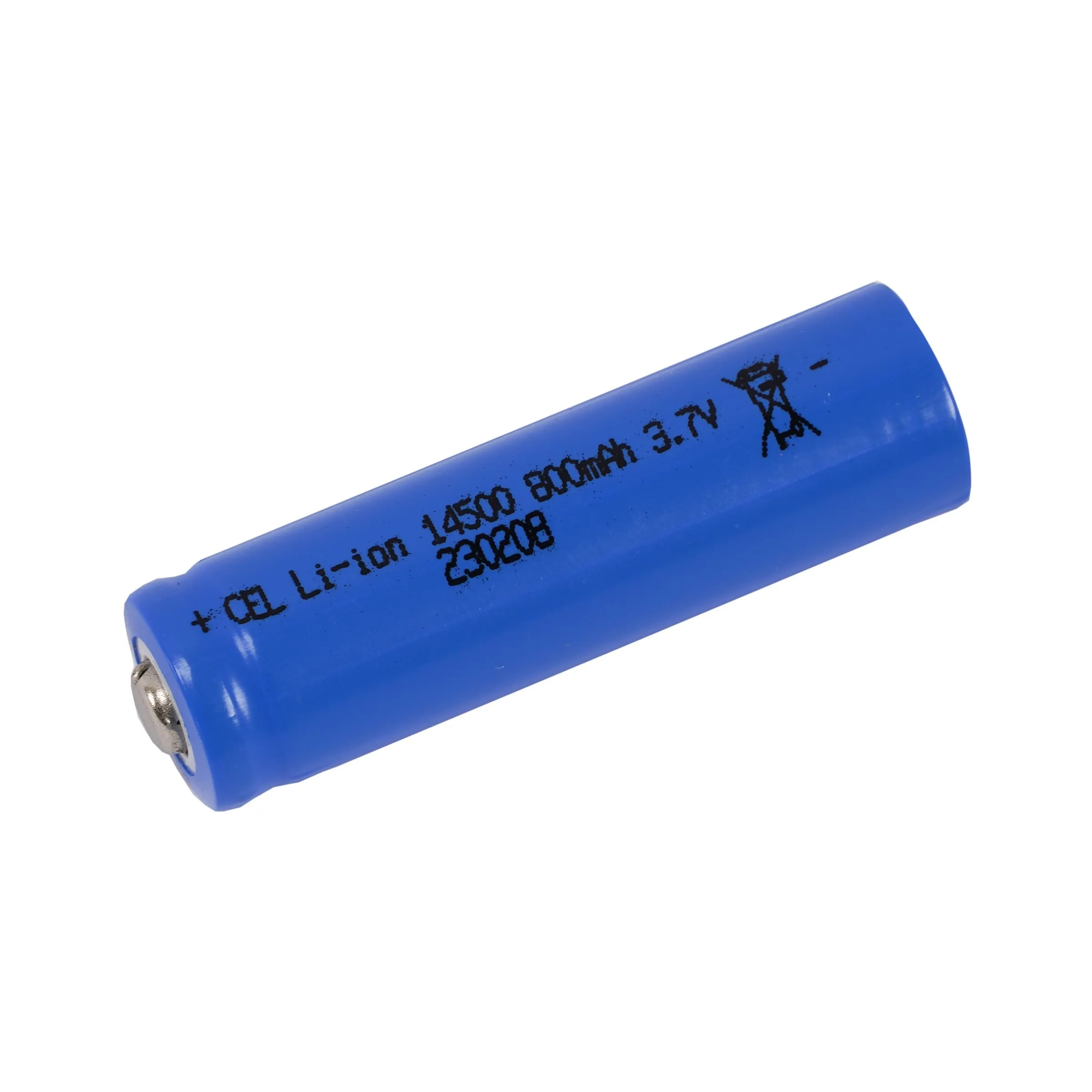 Akku Li-Ion 3,7 V 800 mAh - Baugröße 14500