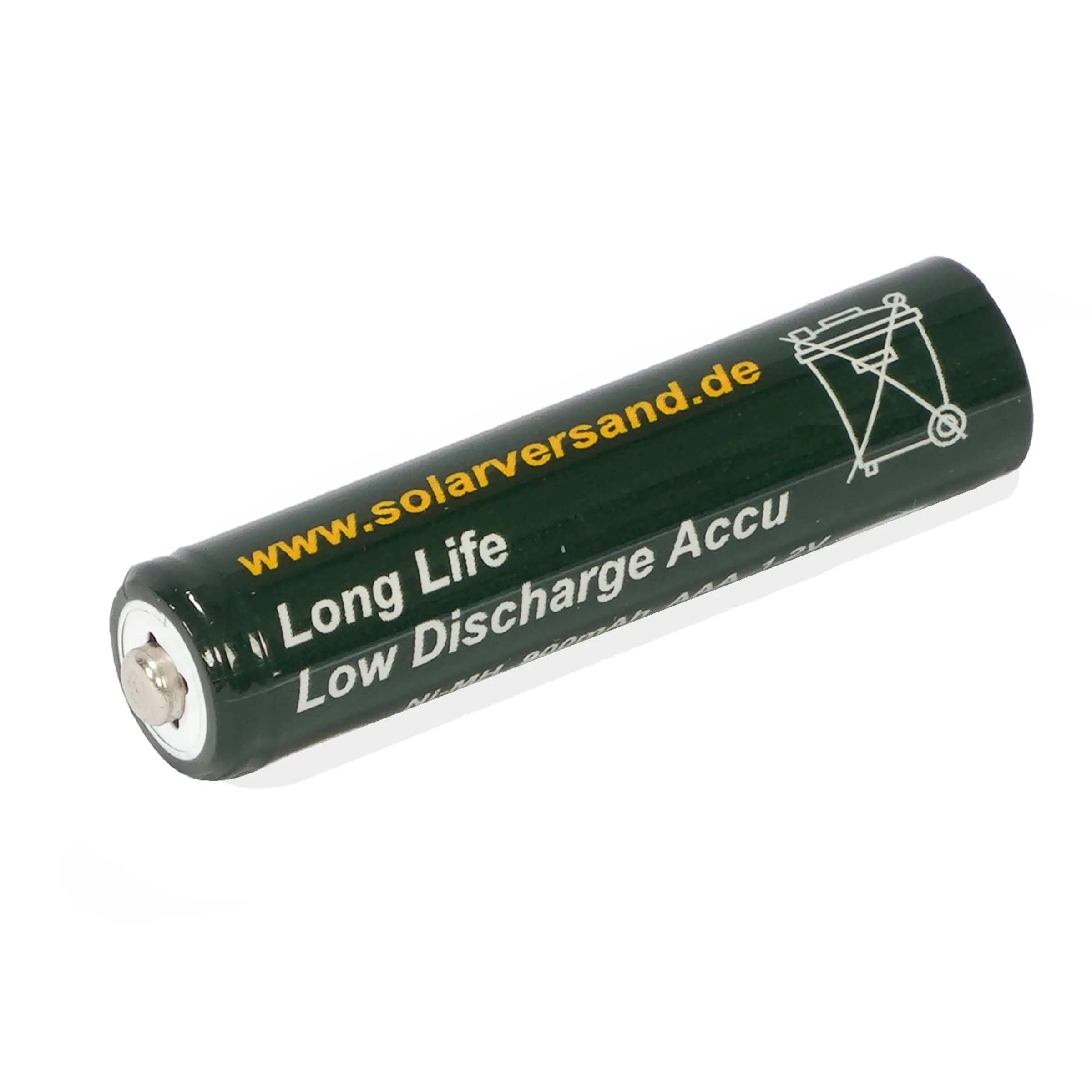 Akku NiMh 1,2 V 900 mAh - Baugröße Micro