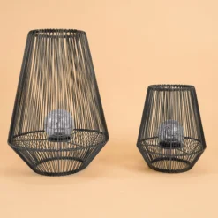 Dekorative Solar Windlichter Ilona im 2er-Set