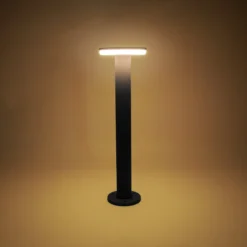 Elegante Solar Standleuchte Lesina 70 cm, anthrazit