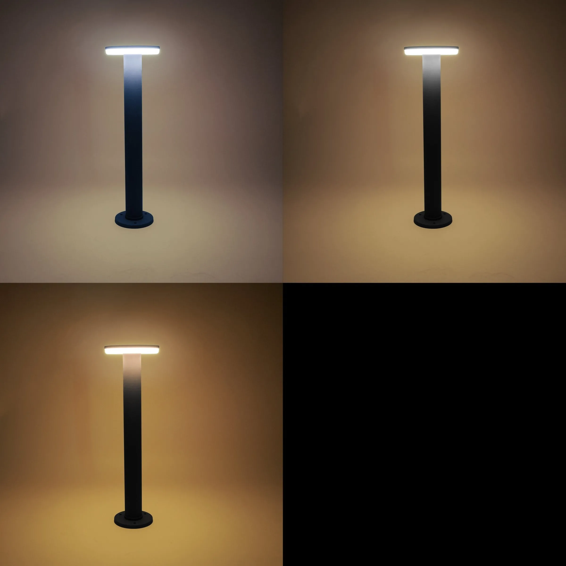 Elegante Solar Standleuchte Lesina 70 cm, anthrazit