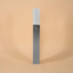 Elegante Standleuchte Bubble Tower 50 cm aus Edelstahl
