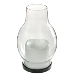 Ersatzglas mit LED-Kerze inkl. Akku