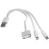 3-fach USB Ladekabel für Solarsystem MultiPower