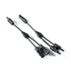 2-fach-Verteilerset mit Kabel und MC4 kompatiblen Steckverbindungen