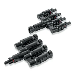 4-fach-Verteilerset mit MC4 kompatiblen Steckverbindungen