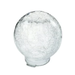 Glaskugel in Bruchglasoptik für Crackle Ball