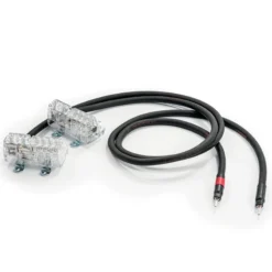 Kabelset MC4 auf Klemmblock 2x1 m 10 qmm