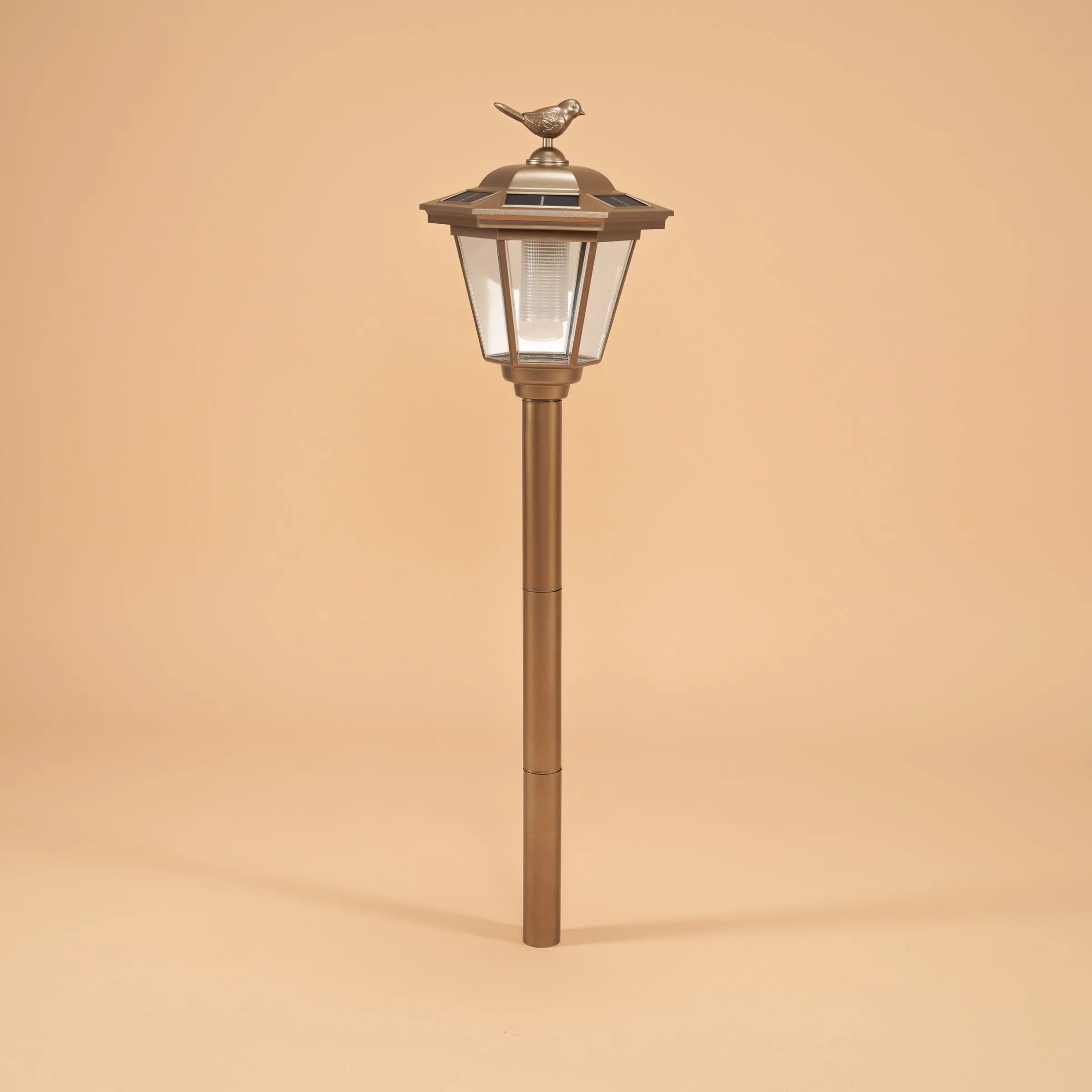 Kupferfarbene Laternenleuchte Tivoli 68 cm