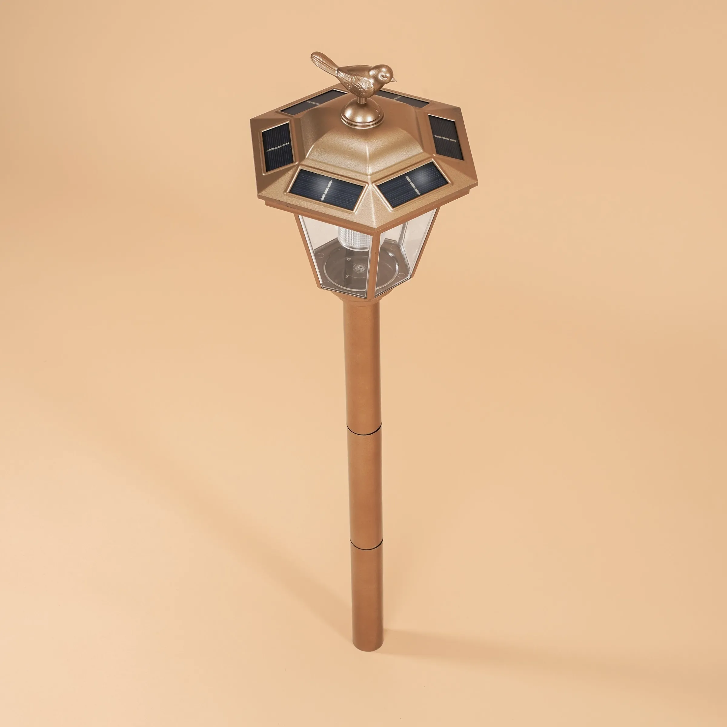 Kupferfarbene Laternenleuchte Tivoli 68 cm