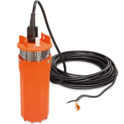 Membran Tiefbrunnenpumpe 12 VDC und 30 m Förderhöhe