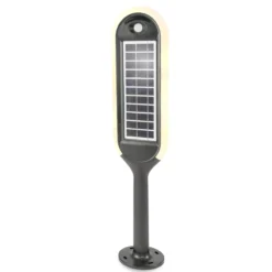 Moderne Sensor-Wegeleuchte mit beiseitigem Solarmodul