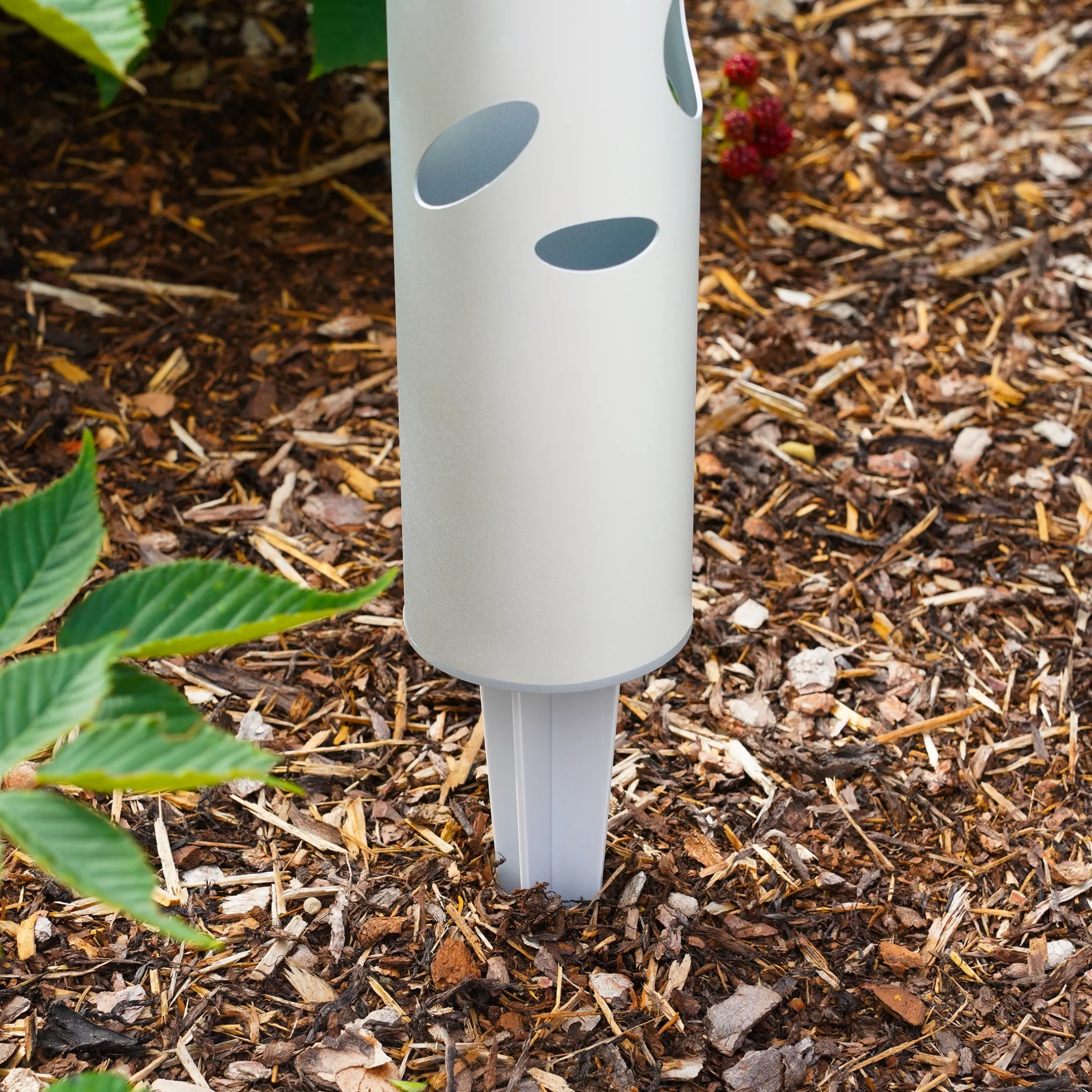 Moderne Solarleuchte FantasyLight im 2er-Set aus Aluminium