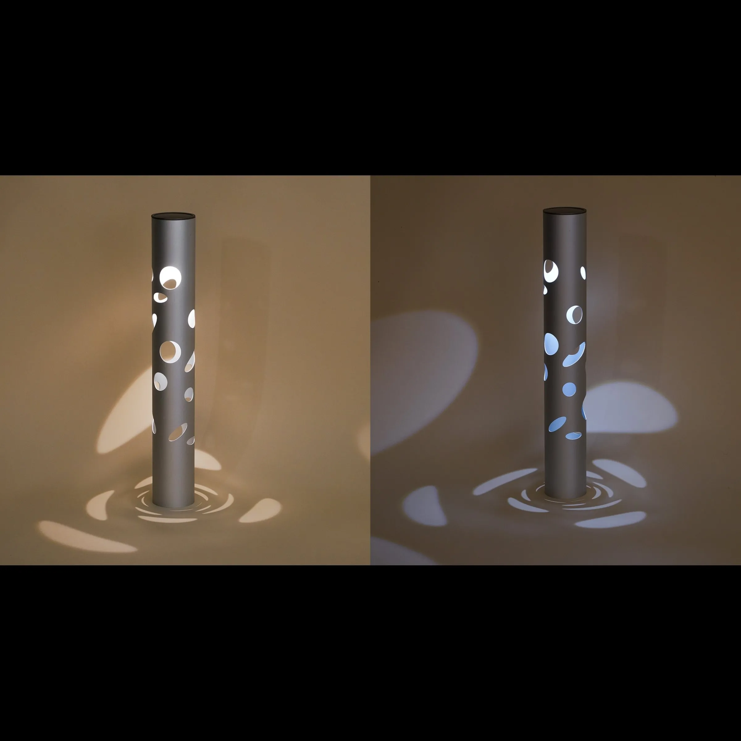 Moderne Solarleuchte FantasyLight aus Aluminium