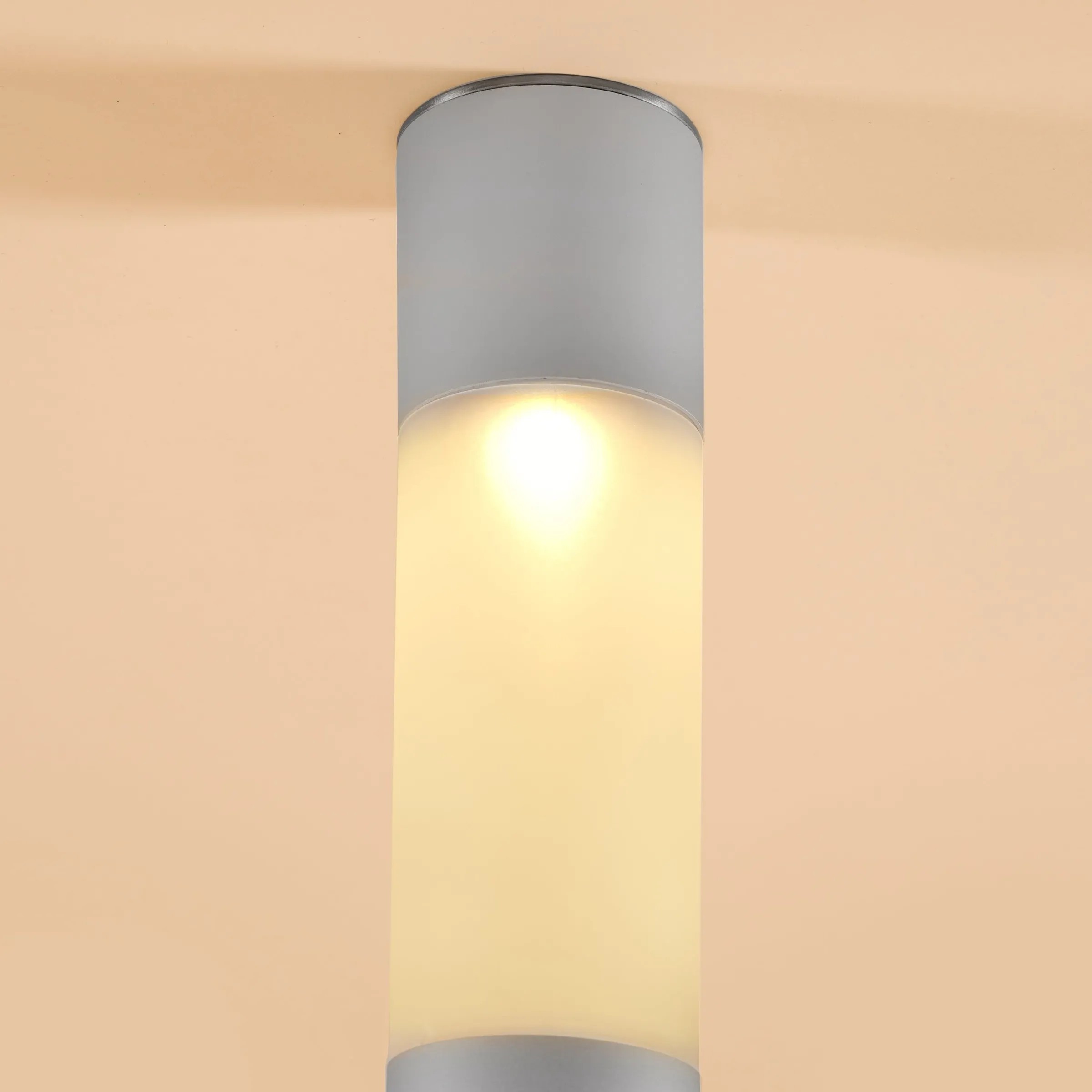 Moderne Solar Standleuchten Pole Light DuoColor im 3er-Set
