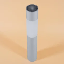 Moderne Solar Standleuchte Pole Light 50 cm DuoColor