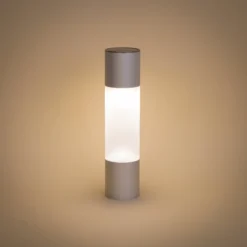 Moderne Solar Standleuchte Pole Light 30 cm DuoColor