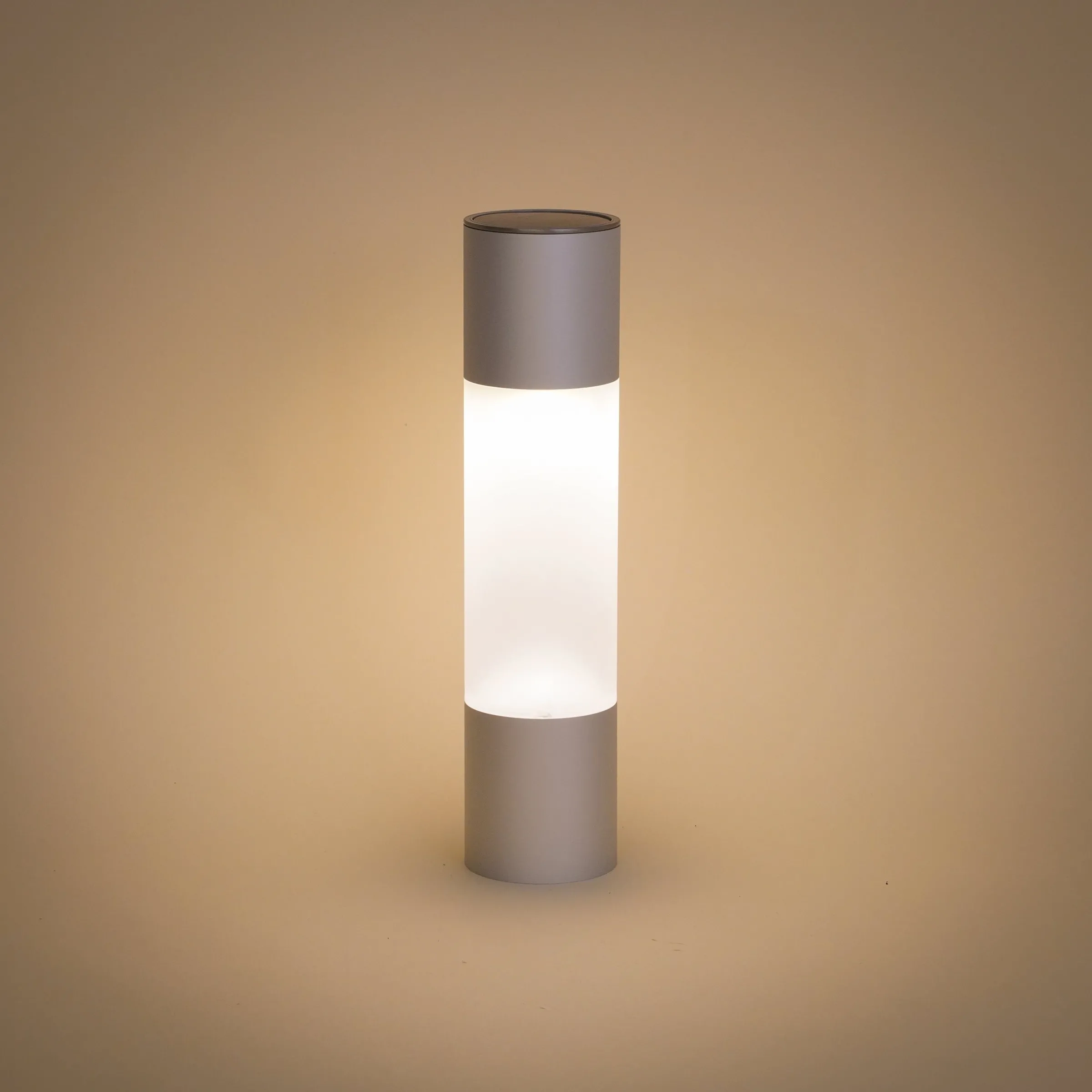 Moderne Solar Standleuchte Pole Light 30 cm DuoColor