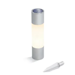 Moderne Solar Standleuchte Pole Light 30 cm DuoColor