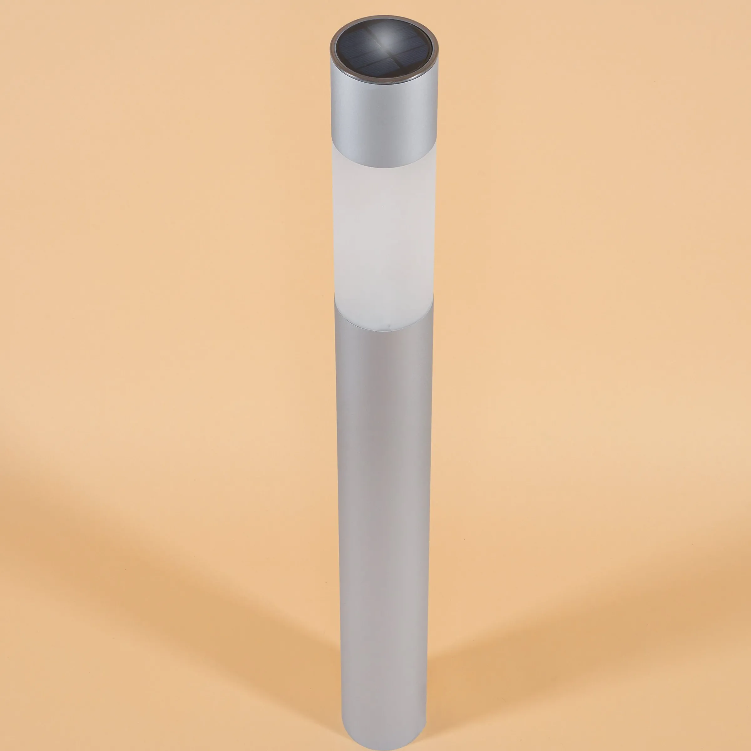 Moderne Solar Standleuchte Pole Light 70 cm DuoColor