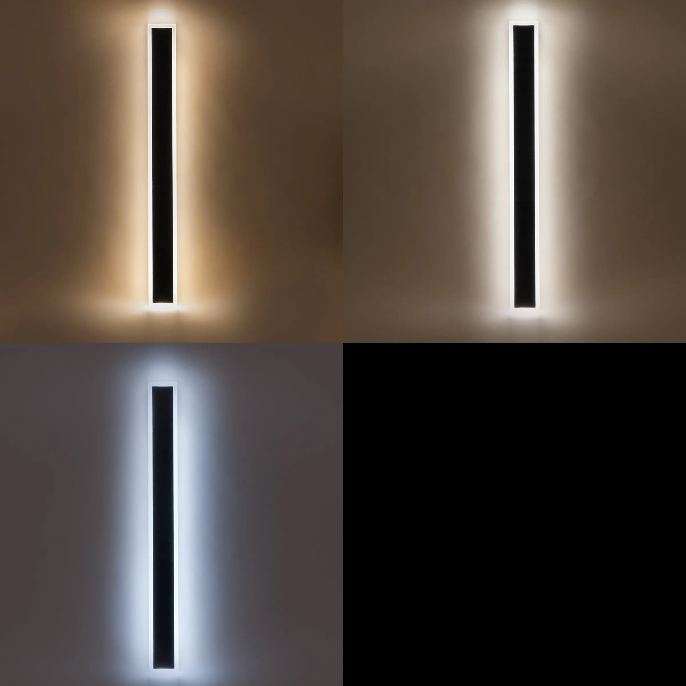 Moderne Solar-Wandleuchte Smartlight 100 cm