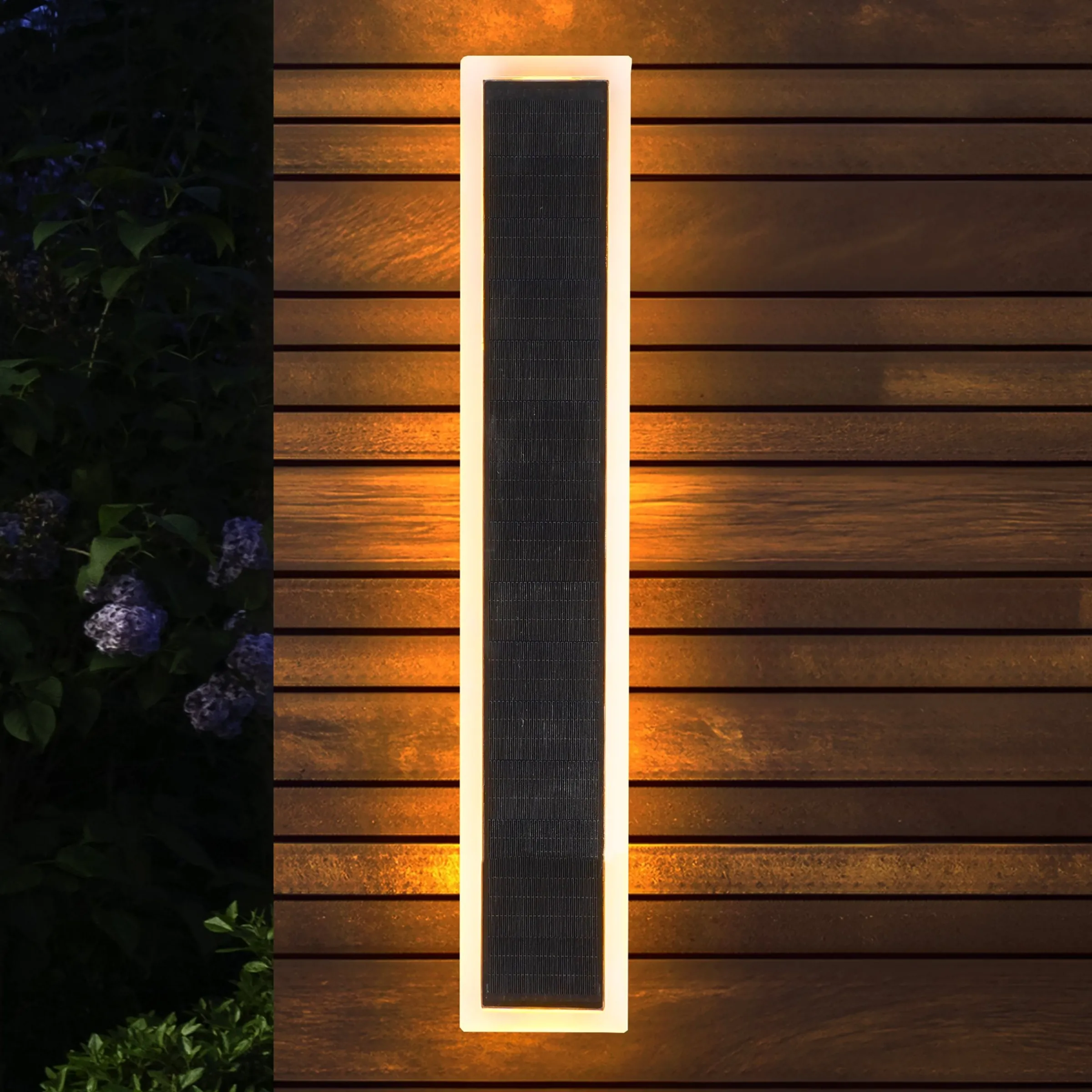 Moderne Solar-Wandleuchte Smartlight 50 cm