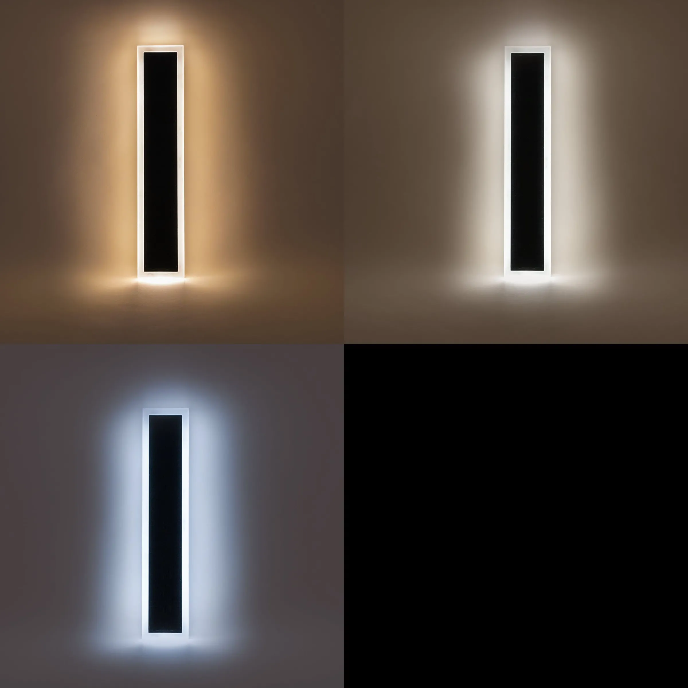 Moderne Solar-Wandleuchte Smartlight 50 cm