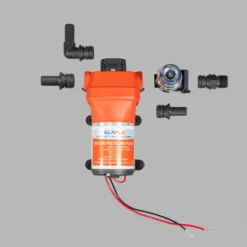 Seaflo 4-Kammer Druck Membranpumpe 12 VDC und 750 l/h Förderleistung