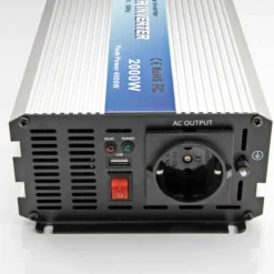 Sinus Wechselrichter 12 VDC/ 230 VAC/ 2000 W