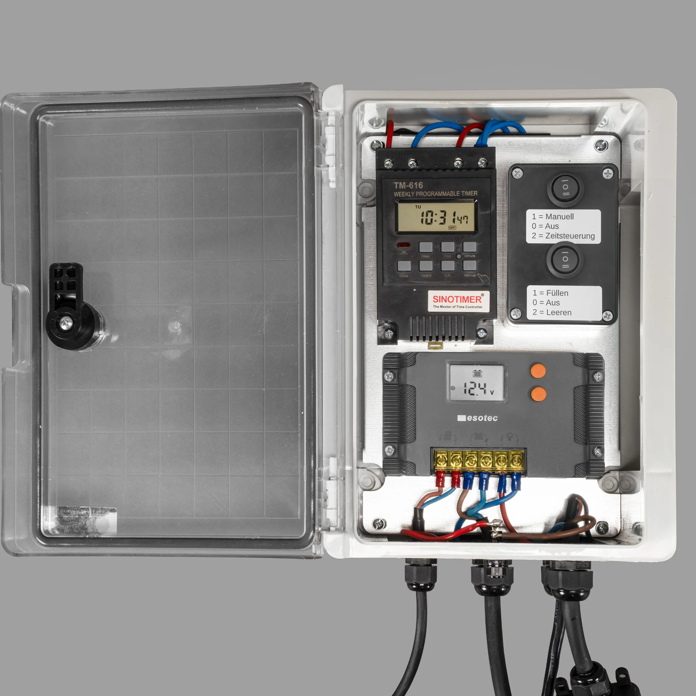 Solar Bewässerungsset mit Druckpumpe
