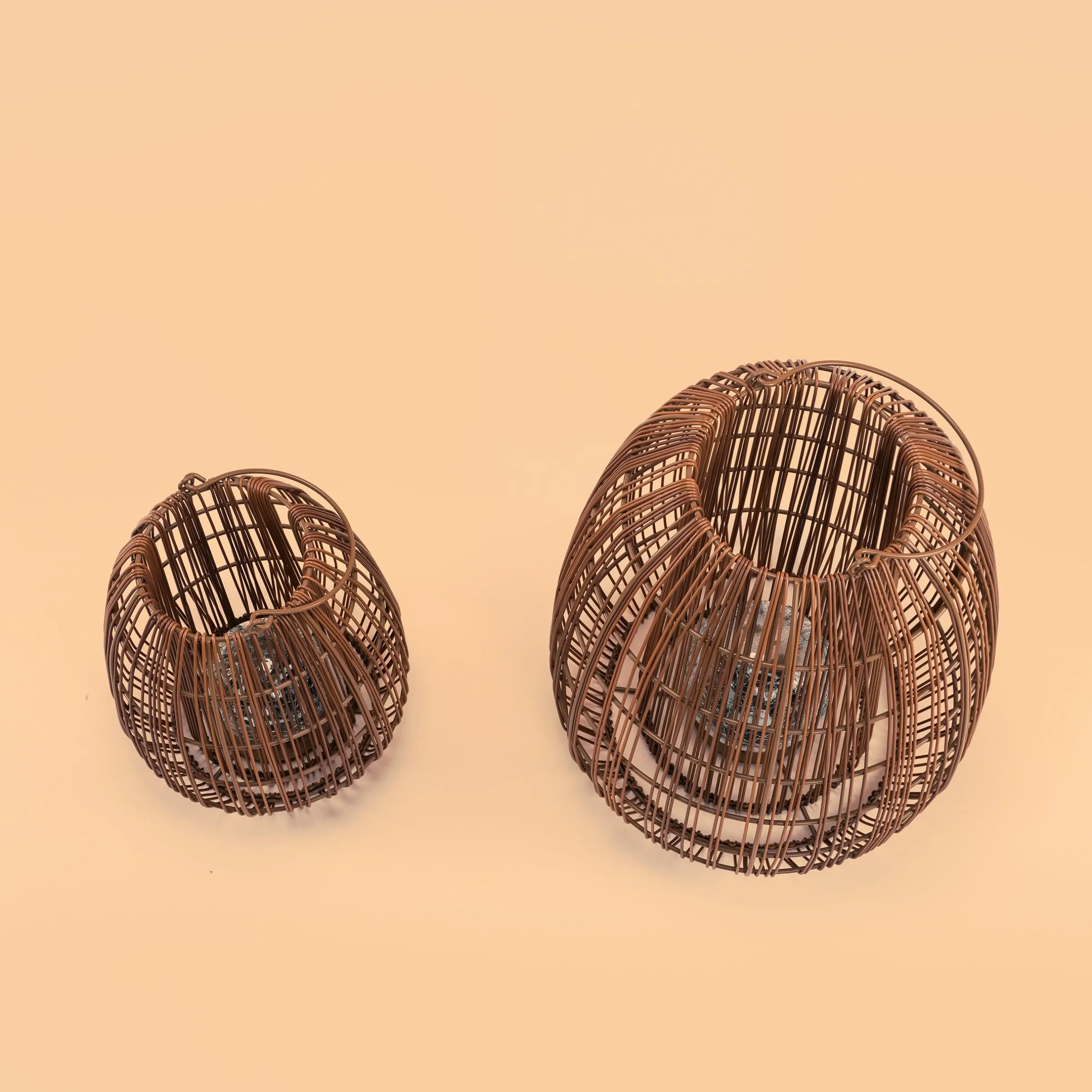 Solar Boho-Windlichter Isabella im 2er- Set