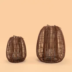 Solar Boho-Windlichter Isabella im 2er- Set