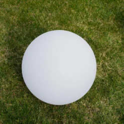 Solar Deko-Leuchtkugel 40 cm mit externem 2 W Solarmodul