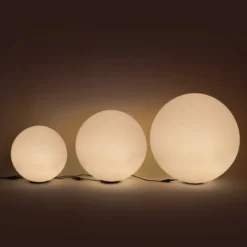 Solar Deko-Leuchtkugelset 30, 40 und 50 cm mit externem 2 W Solarmodul