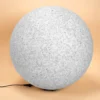 Solar Deko-Leuchtstein 50 cm mit externem 2 W Solarmodul
