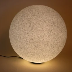 Solar Deko-Leuchtstein 50 cm mit externem 2 W Solarmodul