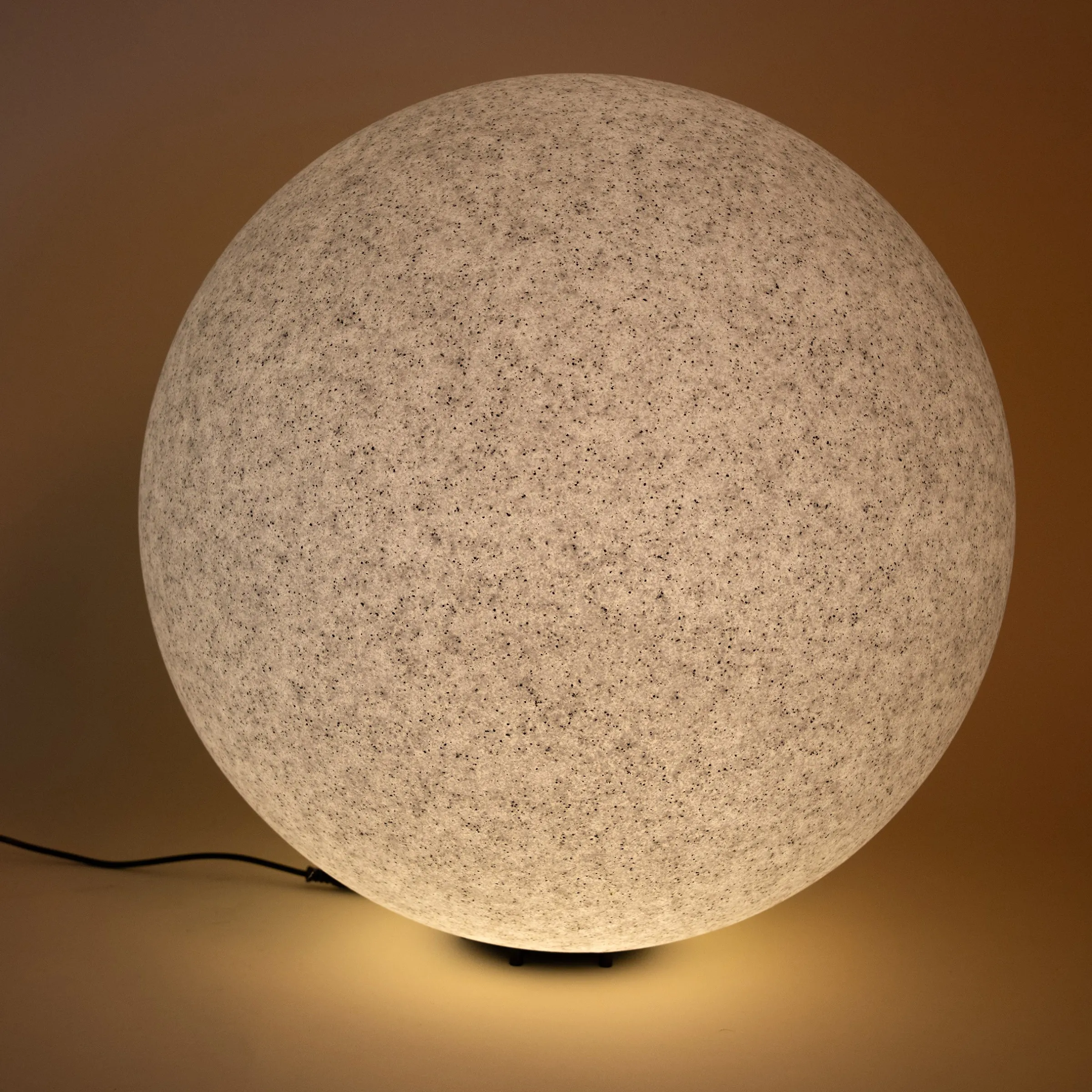 Solar Deko-Leuchtstein 50 cm mit externem 2 W Solarmodul
