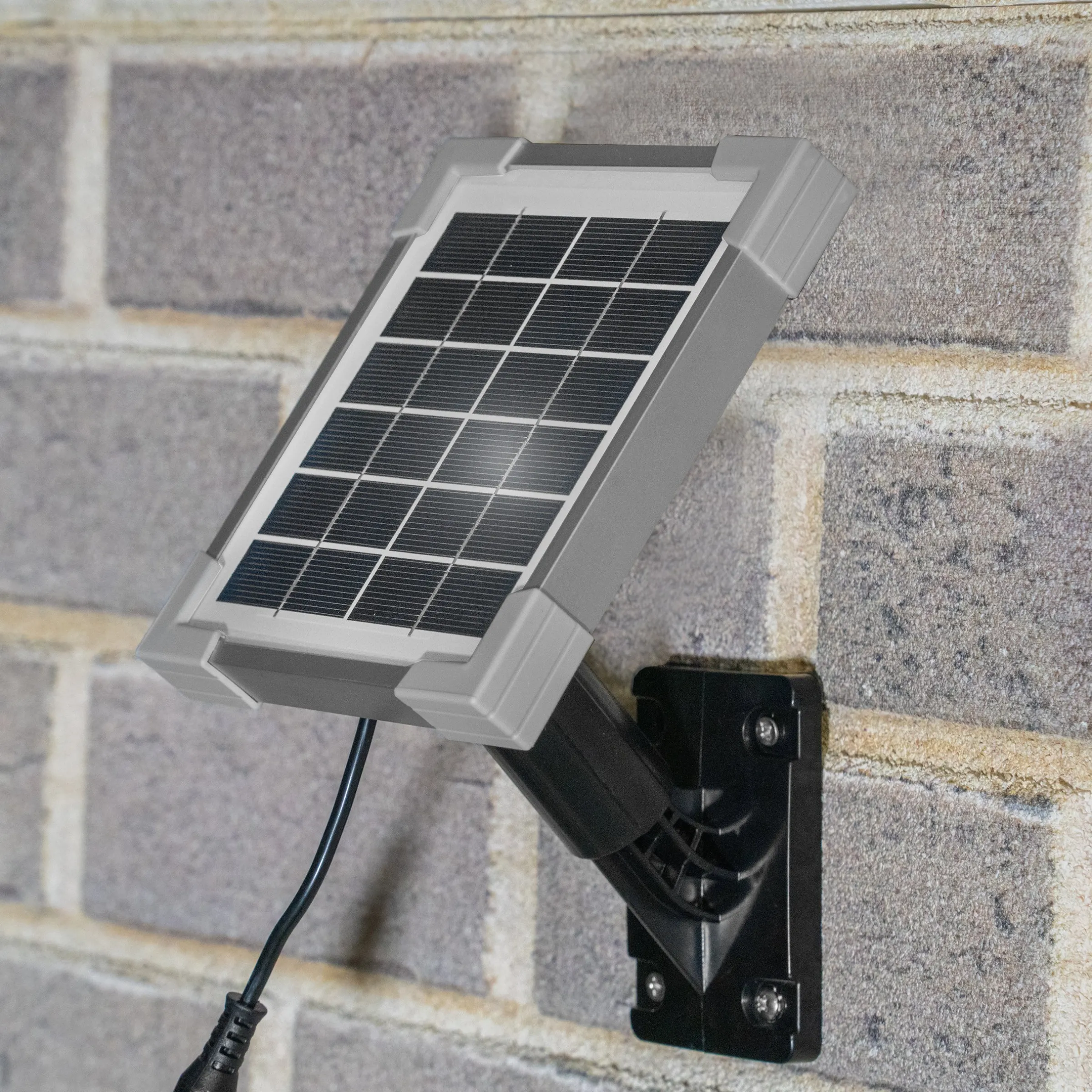 Solar Deko-Leuchtstein 40 cm mit externem 2 W Solarmodul