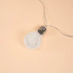 Solar Deko-Lichterkette mit 10 Glühbirnen