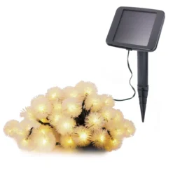 Solar Deko-Lichterkette mit 30 Pusteblumen