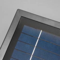 Solar Designbrunnen mit sitzendem Vogelpaar und LED Beleuchtung
