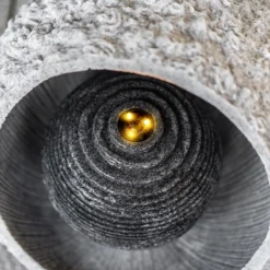 Solar Felssteinbrunnen mit LED-Beleuchtung
