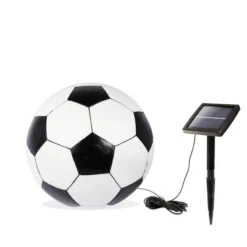 Solar Fußball-Dekoleuchte ⌀ 27 cm