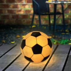 Solar Fußball-Dekoleuchte ⌀ 27 cm