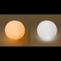 Solar Gartenkugel ⌀ 26 cm in besonderer Sandsteinoptik