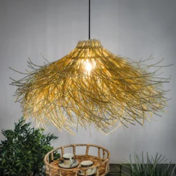 Solar Hängeleuchte Alexandria im Boho-Stil
