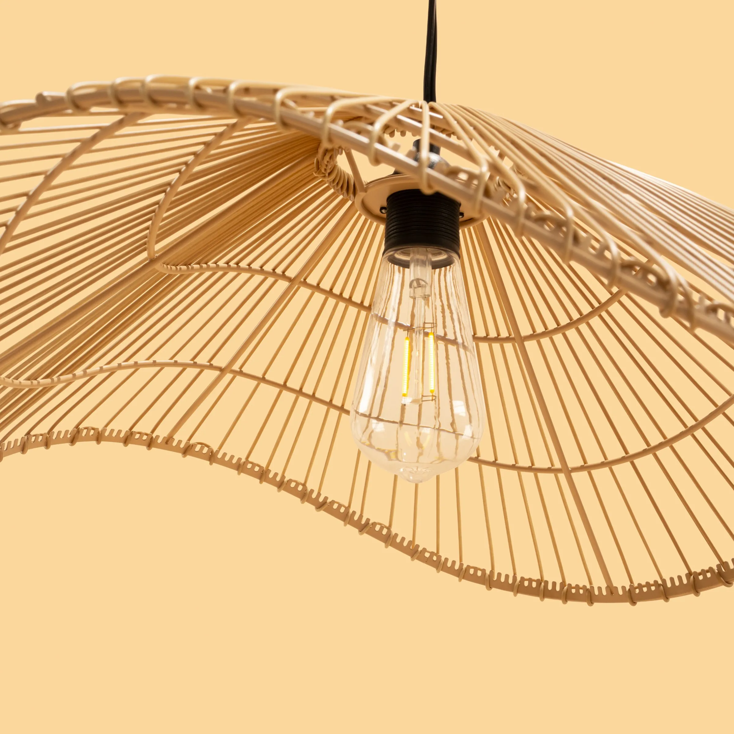 Solar Hängeleuchte Butterfly warmweiß