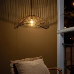 Solar Hängeleuchte Butterfly warmweiß