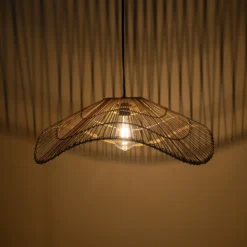 Solar Hängeleuchte Butterfly warmweiß